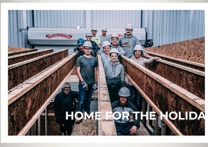 Home for the Holidays LIFT House Build Team