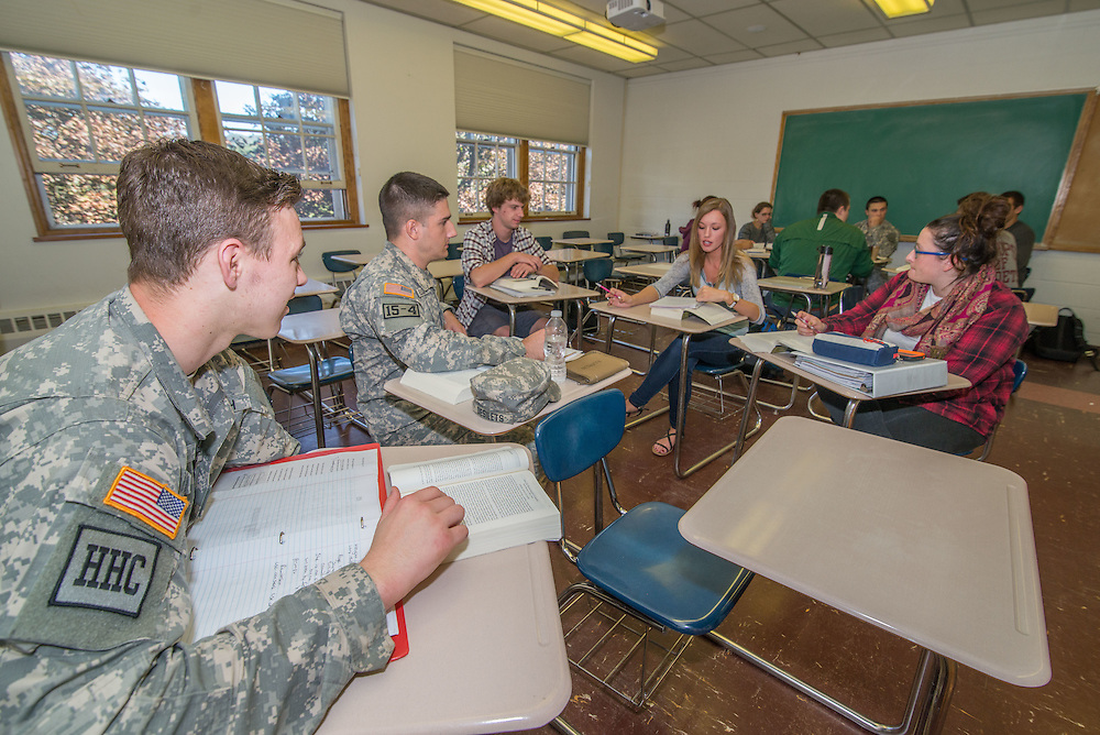 Students in the classroom