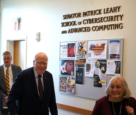 Senator Leahy Visits Norwich University on November 16