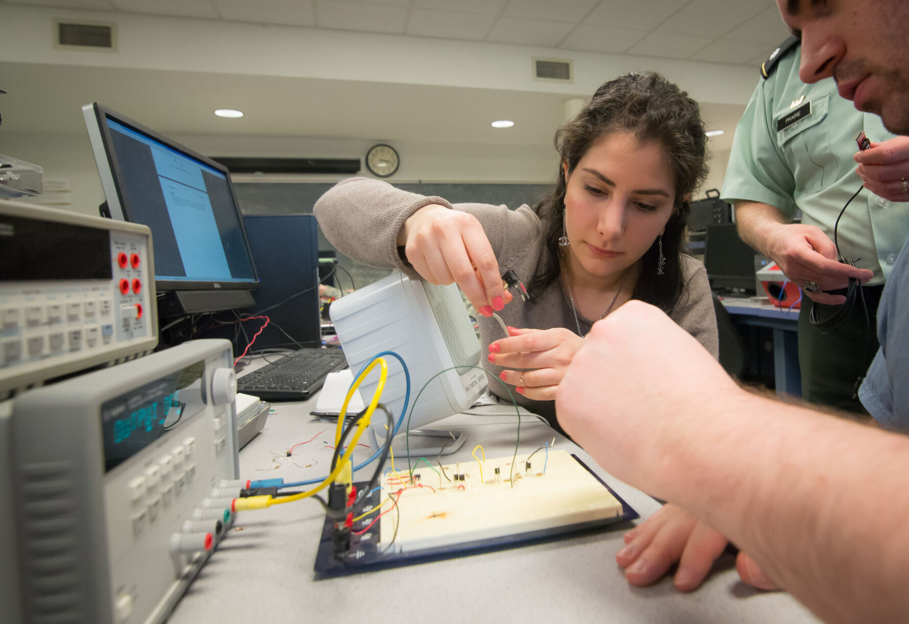 Students in classroom