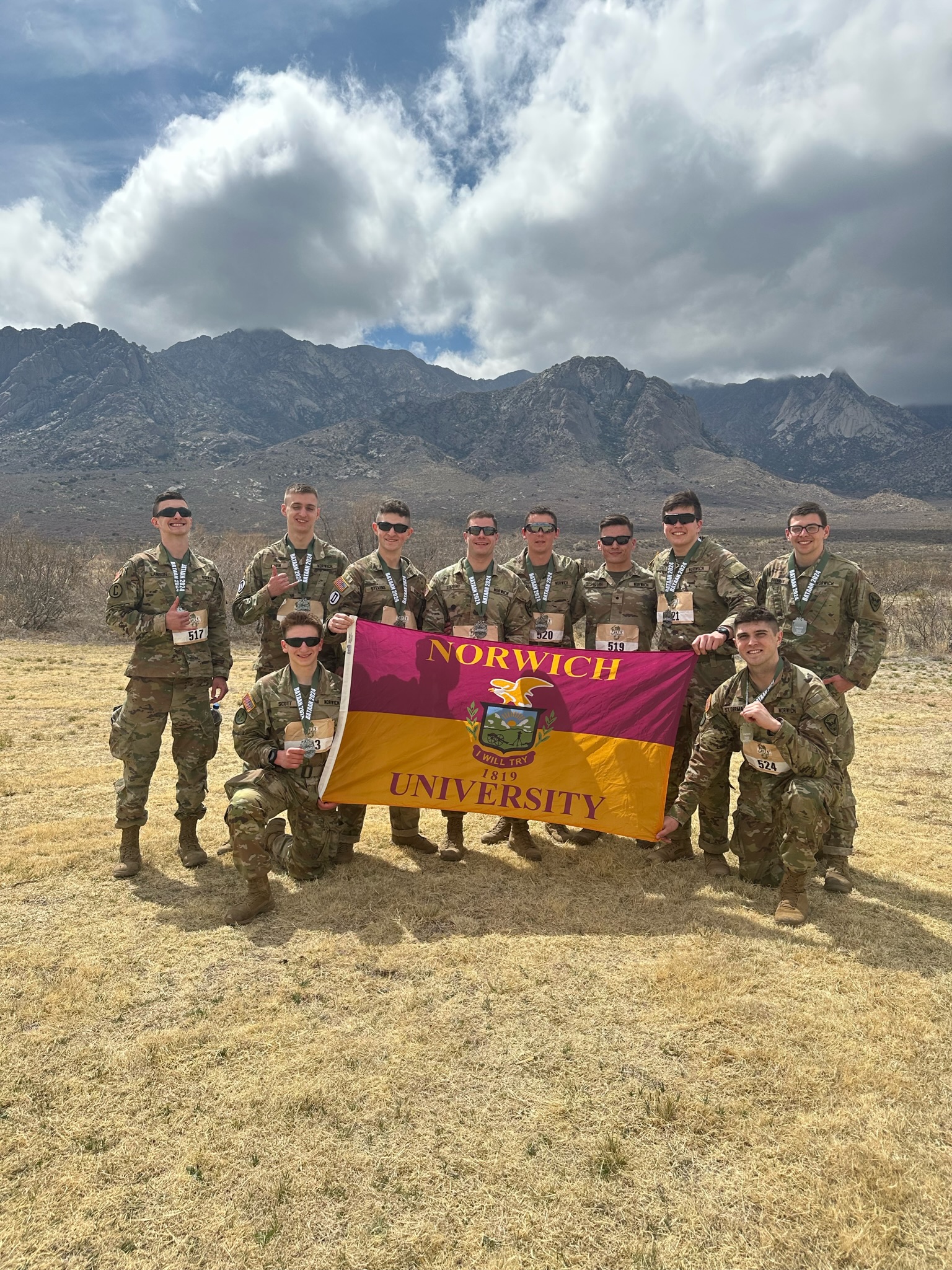 Norwich University at the 35th Annual Bataan Memorial Death March