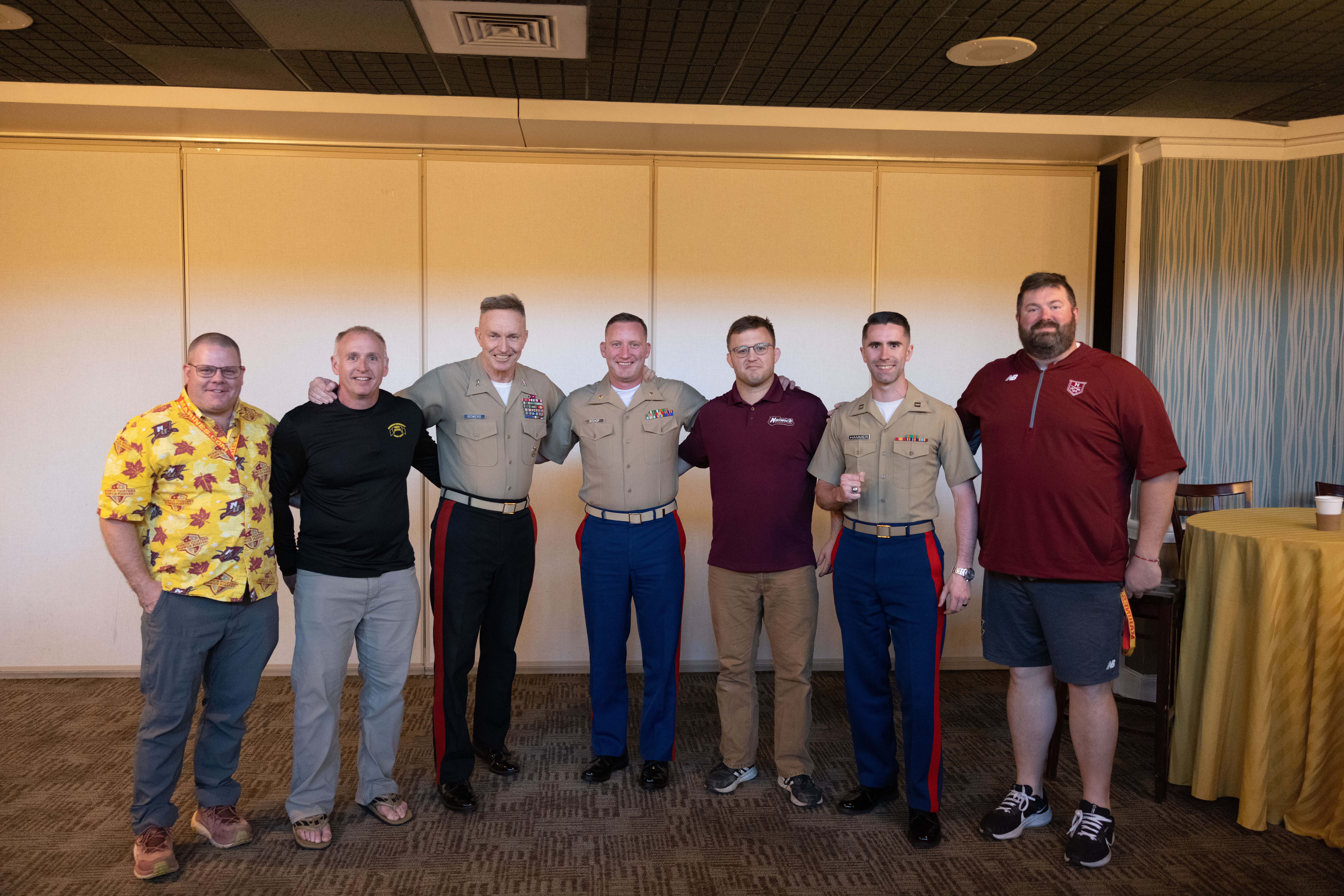 Norwich Coaches at Quantico