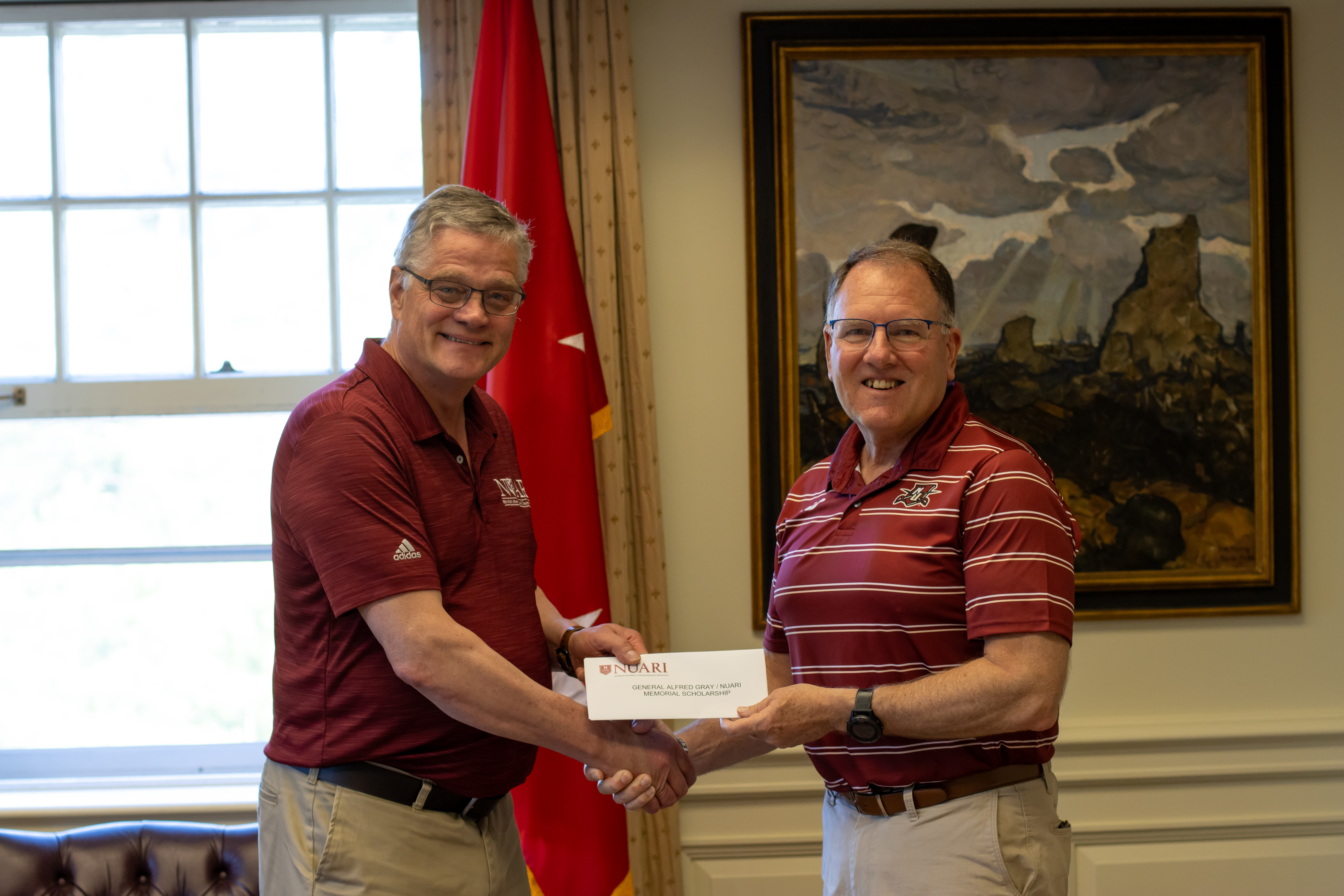 LtGen John Broadmeadow ’83, USMC (Retired) and  The Norwich University Applied Research Institutes (NUARI)