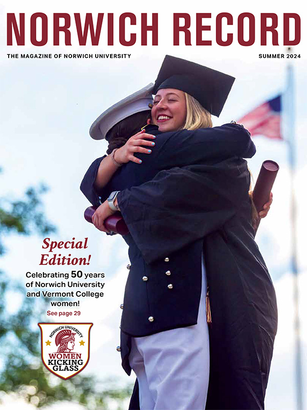  Norwich University women - both civilian and Corps - have made their mark on The Hill and the world since the University opened its doors to women under President Loring Hart