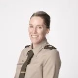 Professor Thomas in uniform