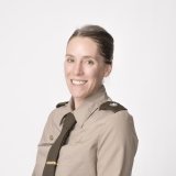 Professor Thomas in uniform