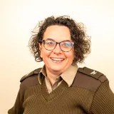 Emily Gray in Uniform