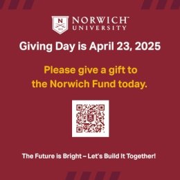 Please give a gift to the Norwich Fund today. - The Future is Bright - Let's Build It Together!