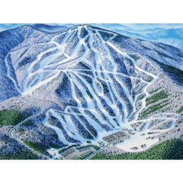 picture of mount sunapee ski routes