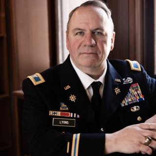 Bill Lyons Portrait in Uniform