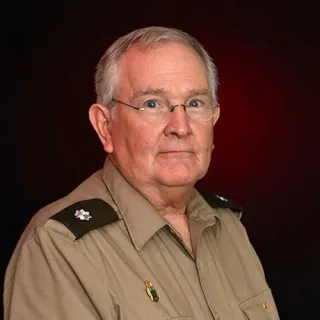David Blythe in uniform