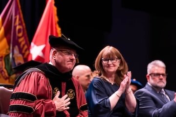 Image of LtGen Broadmeadow at the April 24 Inauguration