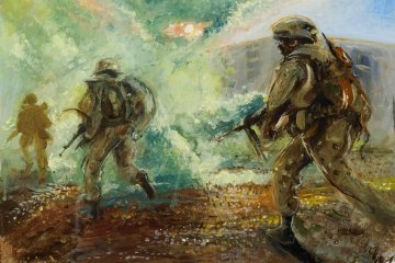 USMC Art McKelvey Green Smoke