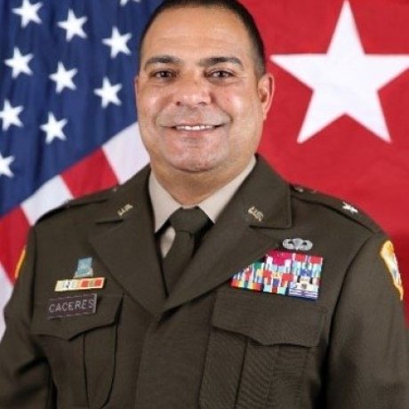 U.S. Army Brigadier General Carlos M. Caceres
