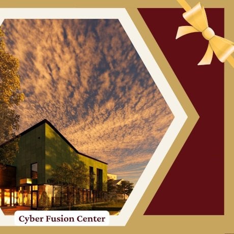image of invitation to Norwich University Cyber Fusion Center Ribbon Cutting Cermony on September 2, 2026