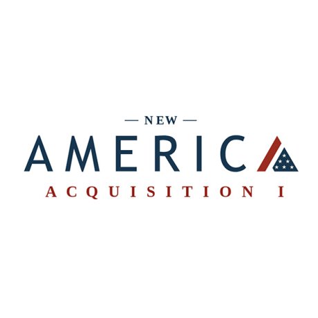 New America Acquisition I logo in blue and red with a star pattern.