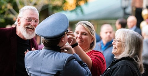 Norwich Parents with Cadet