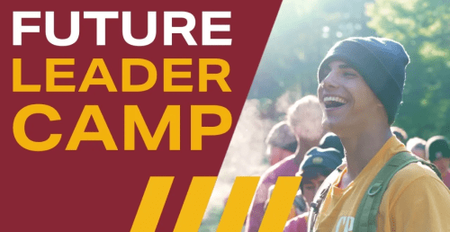 FLC video thumbnail with camper smiling in black beanie.