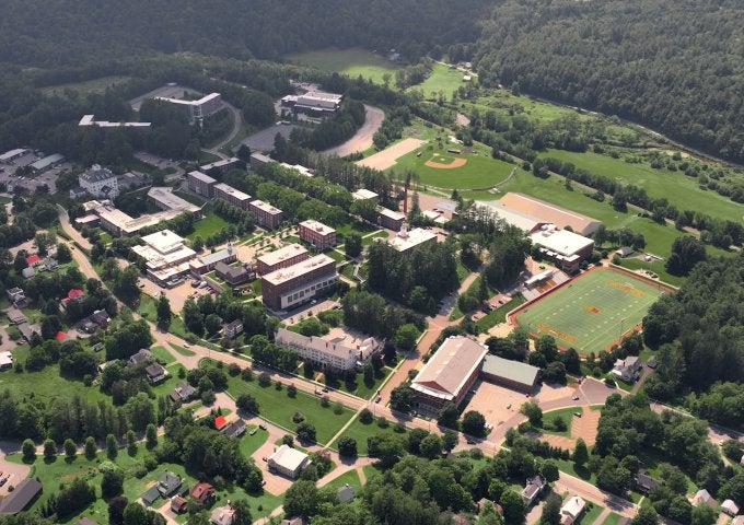 Norwich University Drone Campus Image