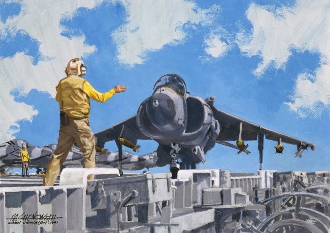 Guided into Position by Col. Avery Chenoweith