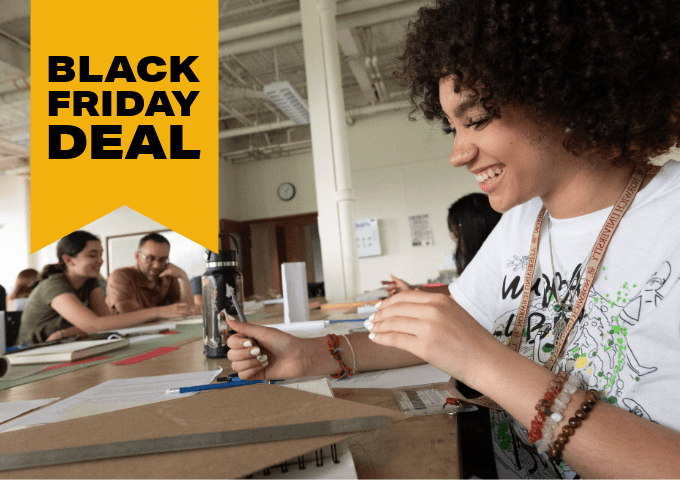 Black Friday sales for Architecture Summer Camp