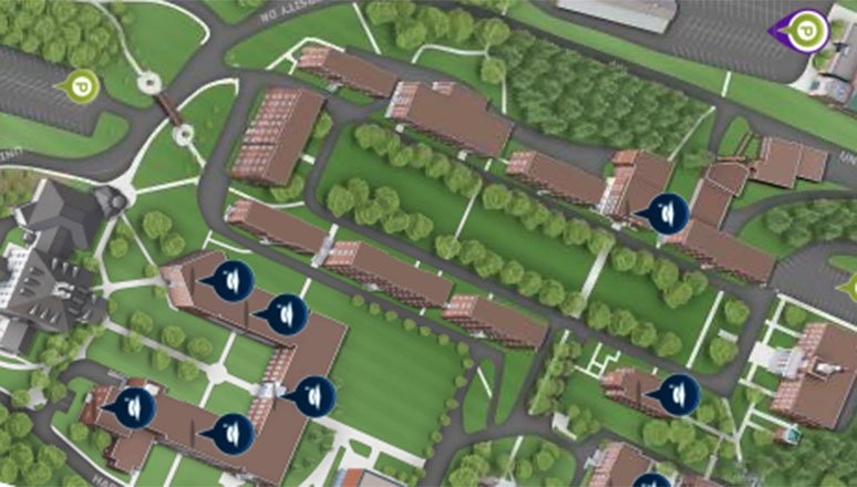 Interactive Campus Map Thumbnail