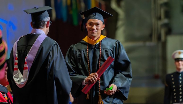 Image from past Commencement