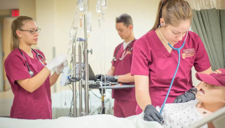 Norwich University Nursing Students