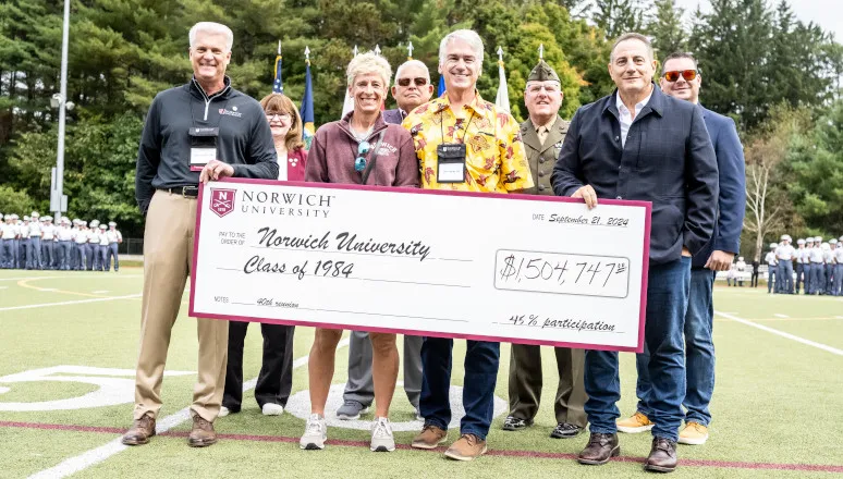 Check Presentation, Homecoming 2024