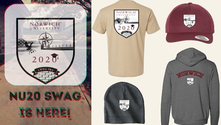 HC25 - NU2020 souvenir swag sample options