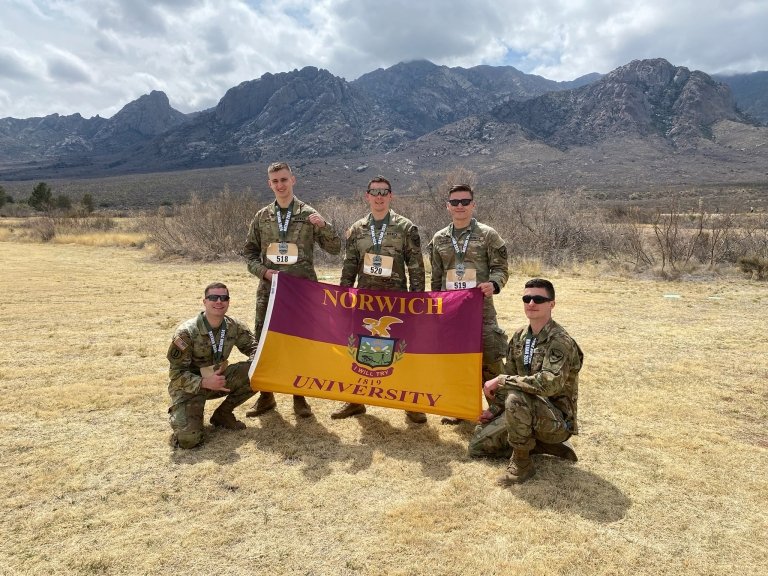 Norwich University at the 35th Annual Bataan Memorial Death March