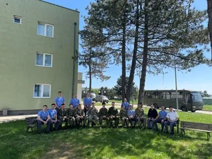 Cadet delegates from the Albanian, Canadian, Kosovar, North Macedonian, and Turkish Military Academies, as well as Norwich University.