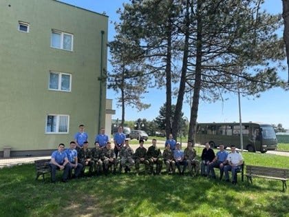 Cadet delegates from the Albanian, Canadian, Kosovar, North Macedonian, and Turkish Military Academies, as well as Norwich University.