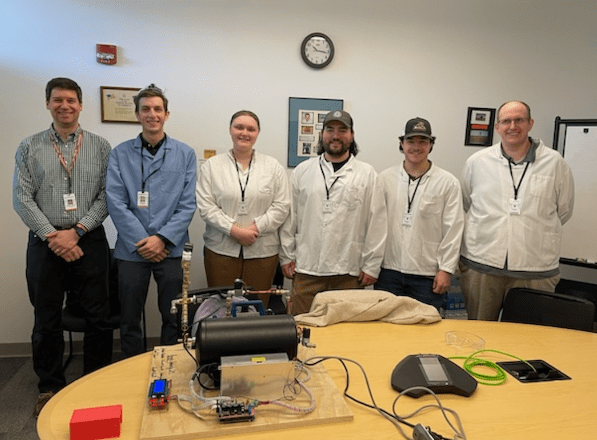Image of Aerospace students