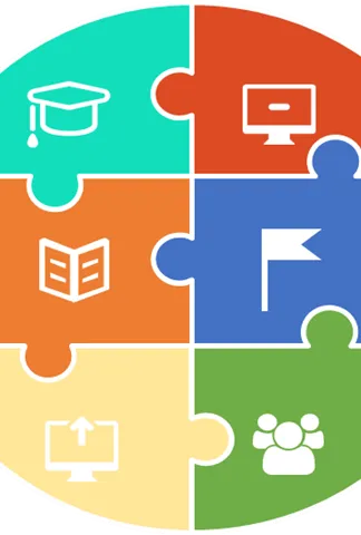 Cyber Leader Development Program CDLP Dogtag puzzle graphic