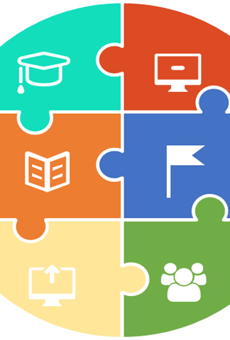 Cyber Leader Development Program CDLP Dogtag puzzle graphic