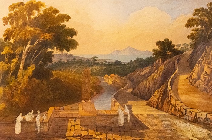 Nature scene painting 