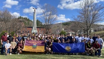 Norwich University Northfield Community Cleanup