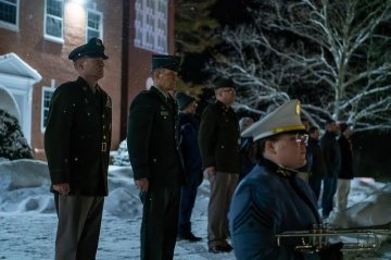 Echo Taps held in honor of Colonel Tim Donovan, NU Class of ’62 