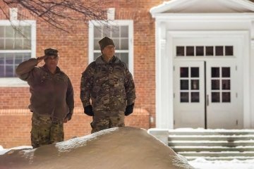 Echo Taps held in honor of Colonel Tim Donovan, NU Class of ’62 