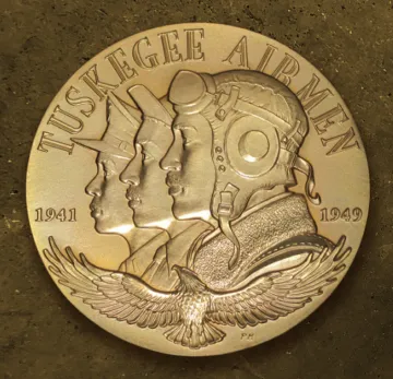 Harold Doc Martin Tuskegee Airman coin