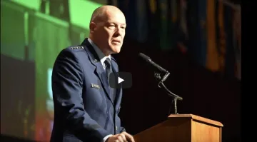 Image of Sign in 0:00 / 15:27 Norwich Joint Commissioning Keynote Speaker | United States Air Force General Thomas A. Bussiere '85 