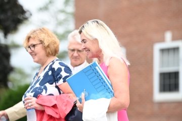Dr. Petra Schneebauer, Austrian Ambassador to the United States, Visits Norwich University