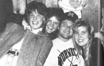 Class of 1990 nostalgic homecoming photo