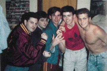 Class of 1990 nostalgic homecoming photo