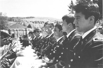 Class of 1980 nostalgic homecoming photo
