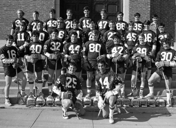 Class of 1975 Men's Lacrosse team - 2025 NU Athletic Hall of Fame inductees