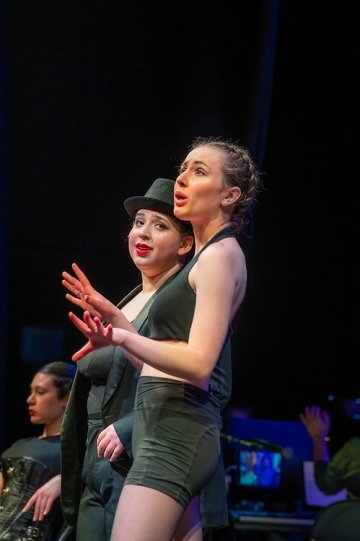 The Pegasus Players- Chicago - two woman performers singing