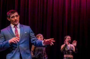 The Pegasus Players- Chicago - male performer singing