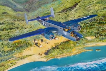 Painting WW2 USMC Bomber